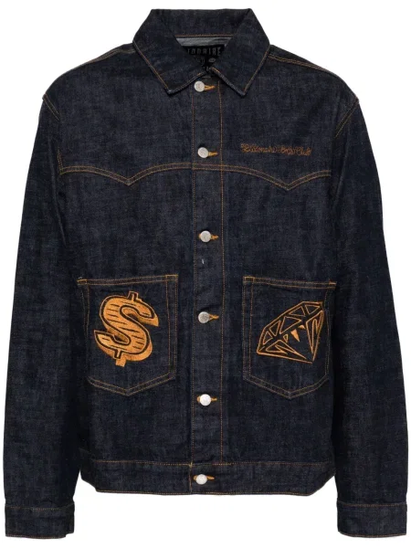 Dětska džínová bunda Billionaire Boys Club modrá