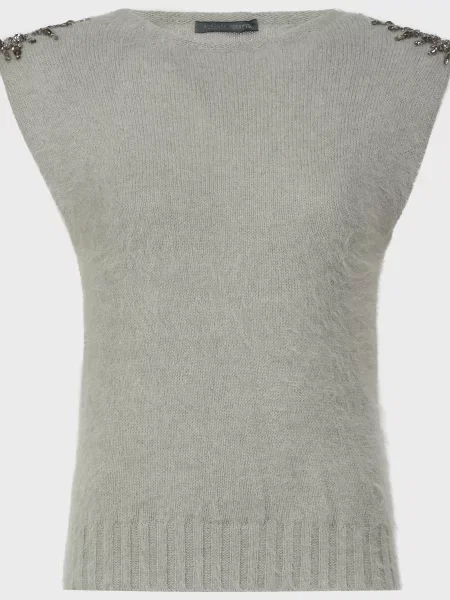 Жилет Alberta Ferretti сірий