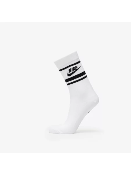 Ponožky Nike NSW Everyday Essential Crew Socks White/ Black/ Black bílé