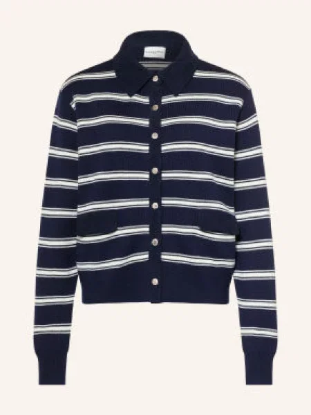 Claudie Pierlot Kardigan blau biały