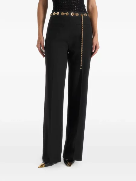 Cu centură pantaloni Manière De Voir negru