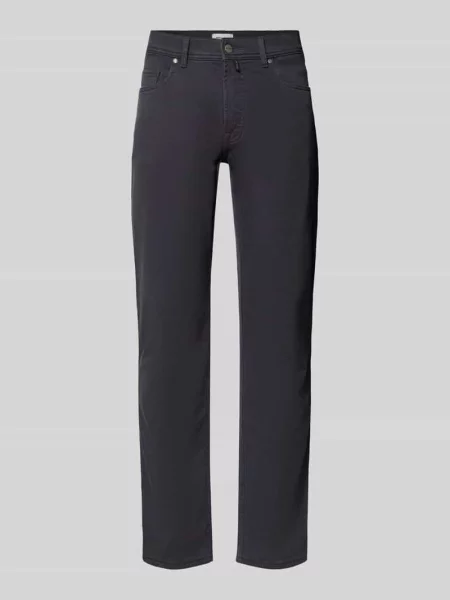 Spodnie o kroju straight fit z w szwach bocznych Model Laval' Pierre Cardin