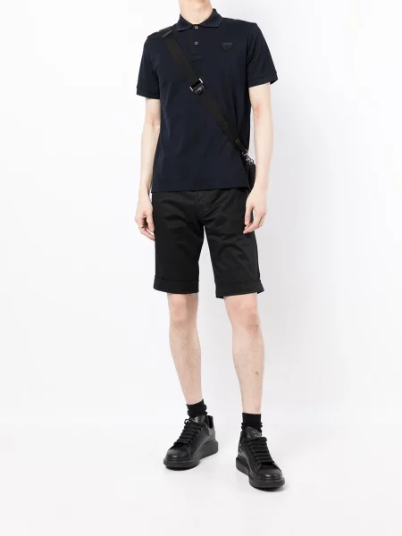 Szorty jeansowe Emporio Armani czarne