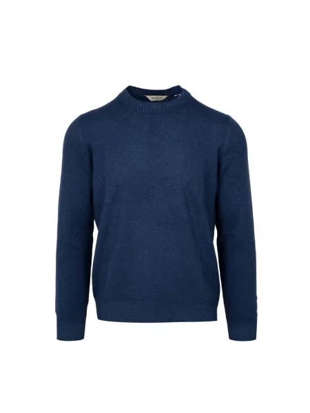 Sweter Gran Sasso z kaszmiru niebieski