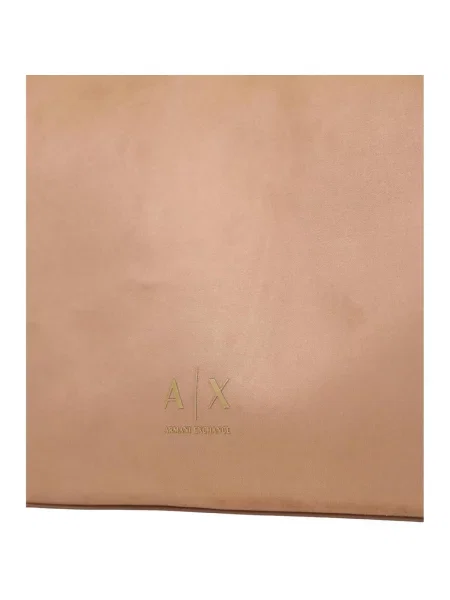 Shopper kabelka Armani Exchange béžová