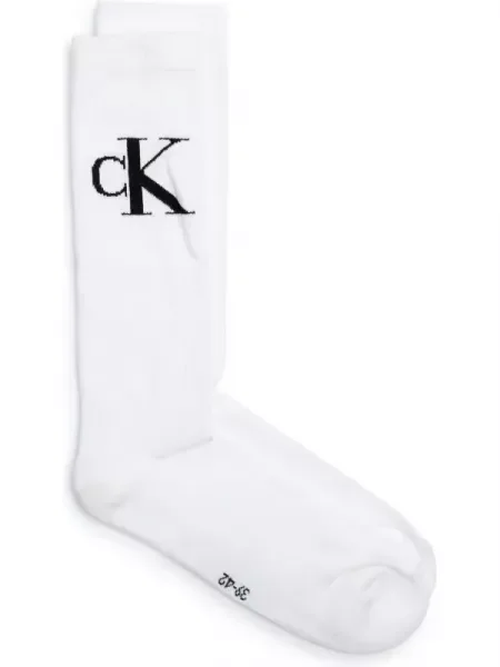 CALVIN KLEIN JEANS Șosete alb