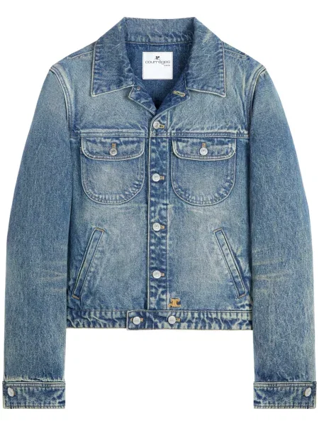 Дънково яке Courreges синьо
