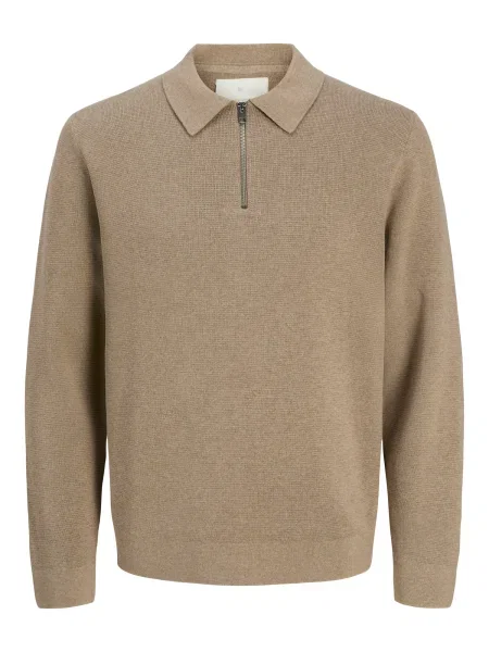JACK & JONES Pulover JPRBLAMILANO taupe gri