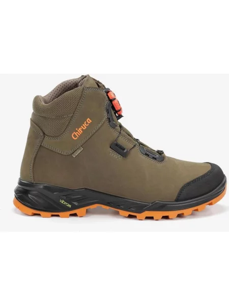 Buty trekkingowe Chiruca Alano Force BOA Hi Vis GORE-TEX brązowe 38 pomarańczowe
