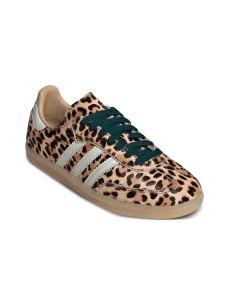 Sneakersy Adidas Samba skórzane brązowe