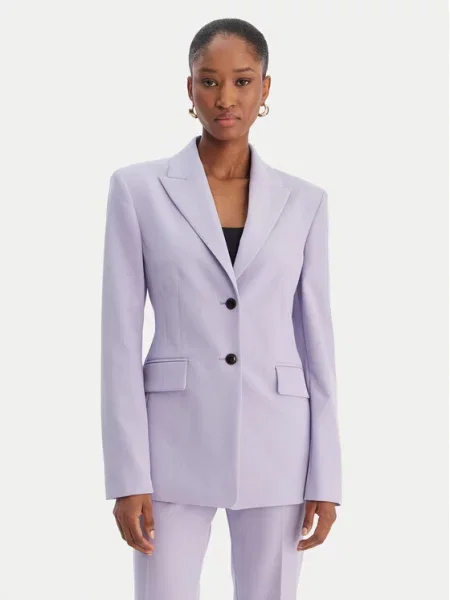 HUGO Blazer svetlo lila modra