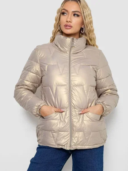 Демісезонна куртка Ager бежевий