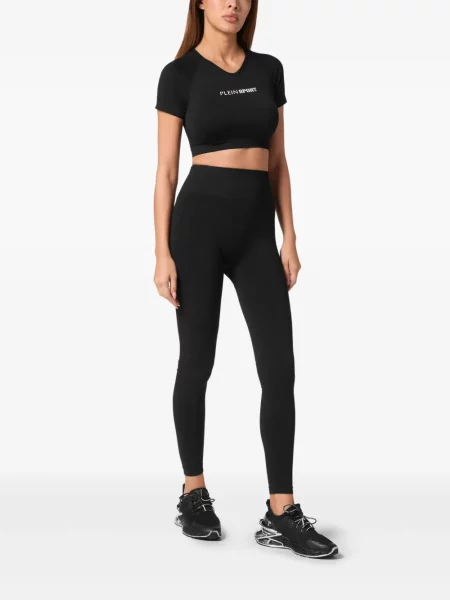 Leggings Plein Sport negru