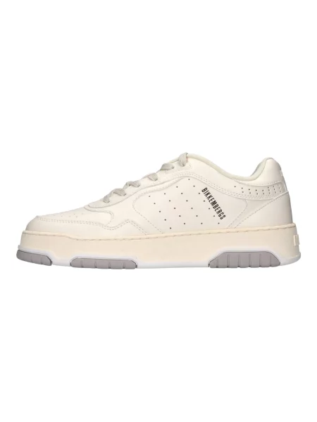 Sneakersy Bikkembergs skórzane białe