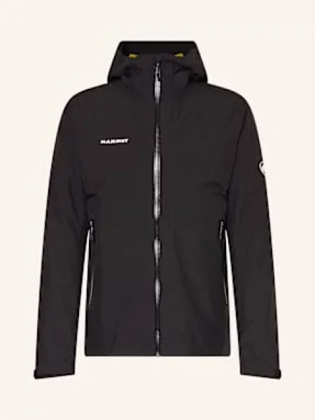 Mammut Bunda Alto Light Hs Hooded 2 V 1 černá/ tmavě žlutá černá