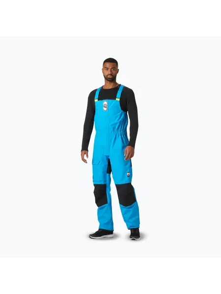 Spodnie żeglarskie damskie Helly Hansen Pier Bib cyan niebieskie