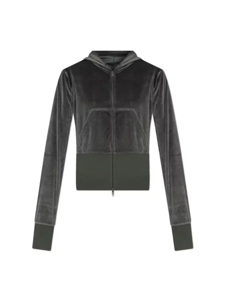 Lniana bluza Balenciaga zielona