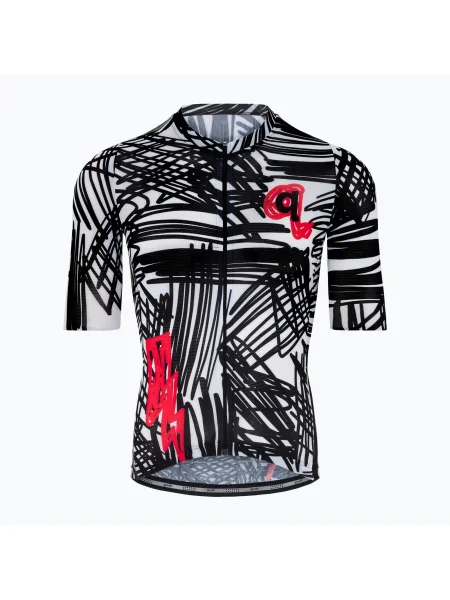 Мъжка колоездачна тениска Quest Watchout черно