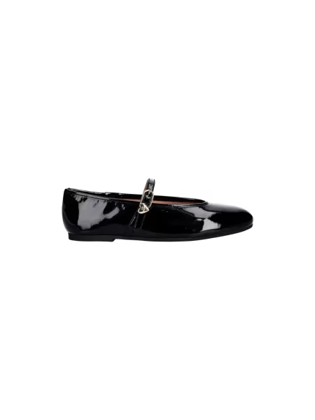 Balerinki Love Moschino czarne