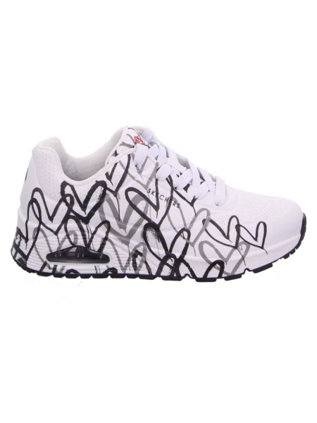 Skechers Buty Kobieta 38 EU Nowoczesny sneaker na codzienne wygody biały
