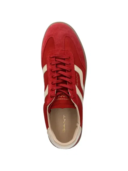 Sneakerși Gant cu dungi roșu