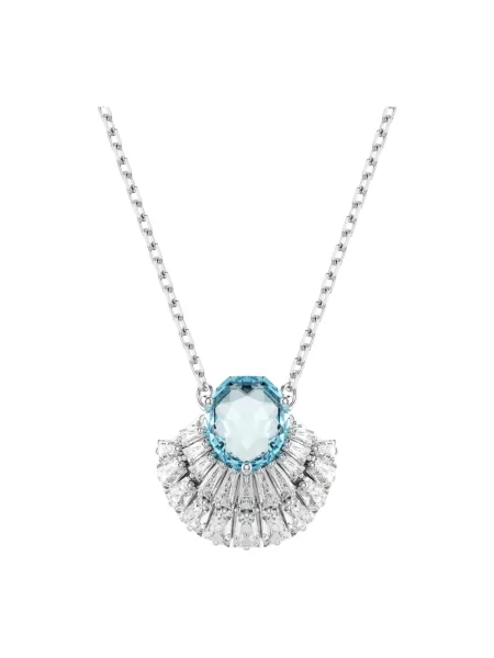Naszyjnik Swarovski szary
