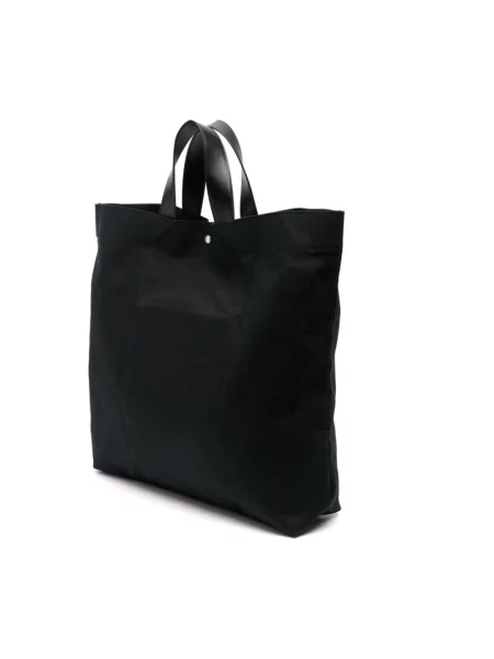 Shopperka Jil Sander bez obcasa czarna
