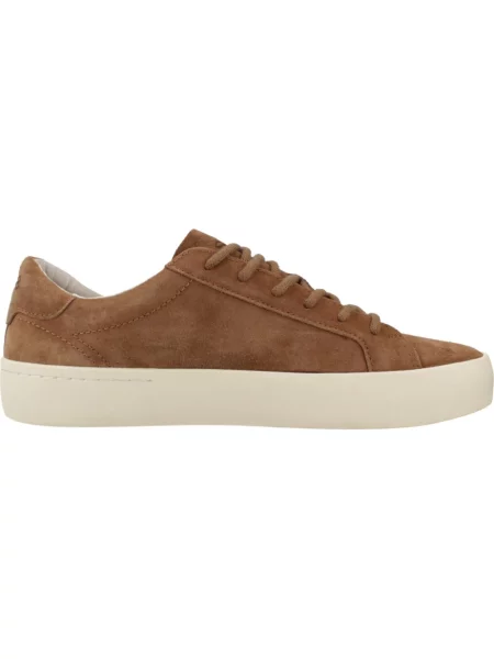 Sneakersy Sun68 zamszowe w miejskim stylu brązowe