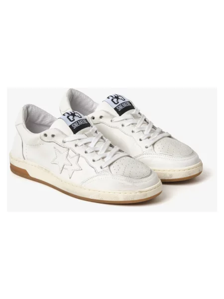 Sneakersy 2star skórzane białe