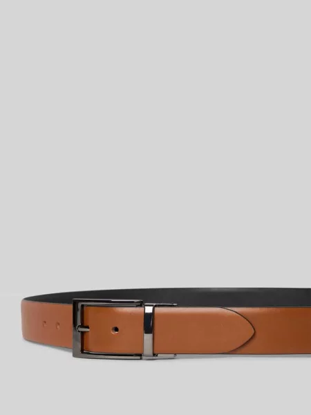 Dwustronny pasek skórzany z naturalnej skóry Model „WENDER” Lloyd Men's Belts