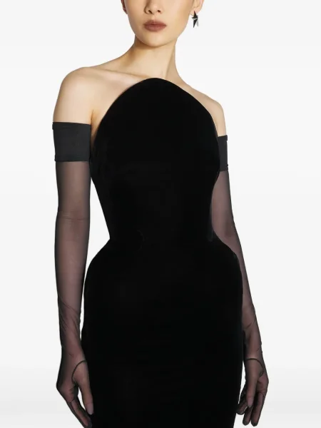 Rochie maxi Mugler negru