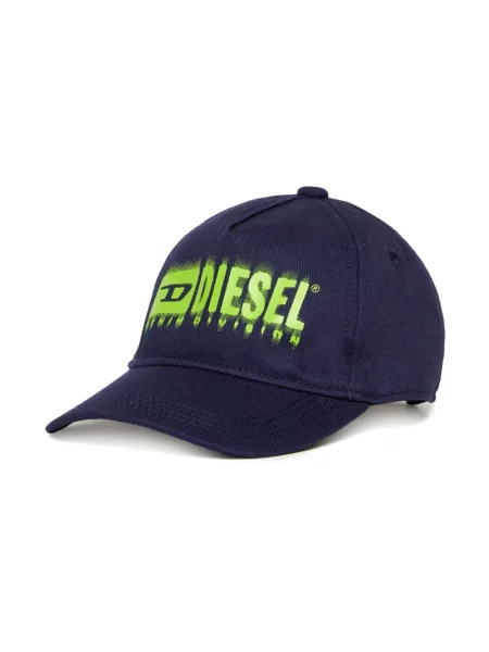 Czapka z daszkiem dziecięca Diesel niebieska