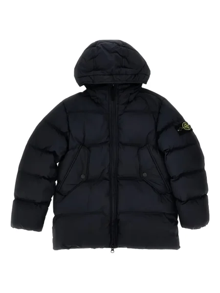 Kurtka dziecięca Stone Island niebieska