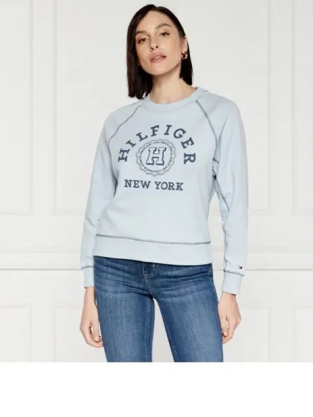 Tommy Hilfiger Hanorac VARSITY RAGLAN albastru