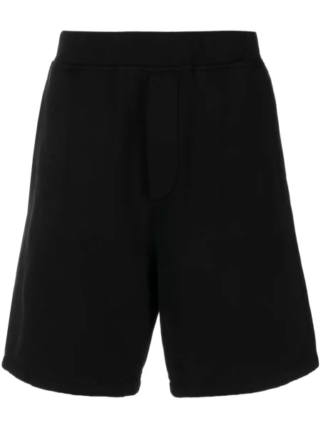 Pantaloni scurți Dsquared2 cu imagine negru