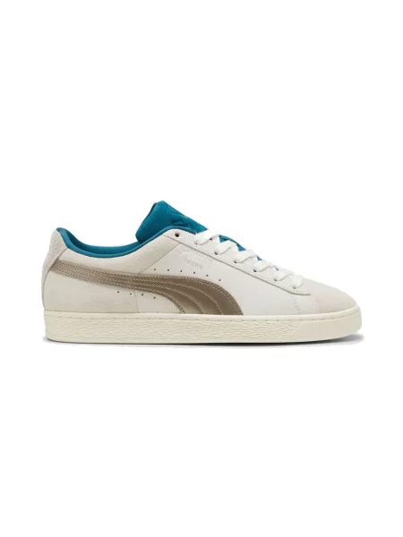Велурени маратонки Puma Suede Play Paris сиво бяло