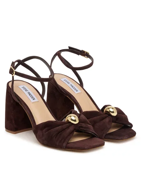 Босоніжки Steve Madden Темно-коричневий коричневі
