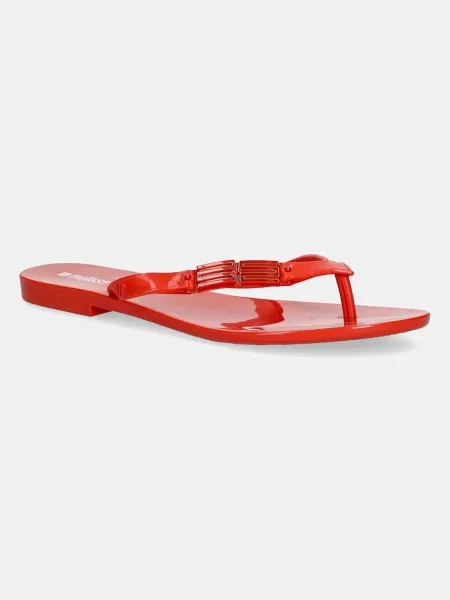 Japanke Melissa MELISSA HARMONIC M CHIC AD za žene ravni potplat M crvena