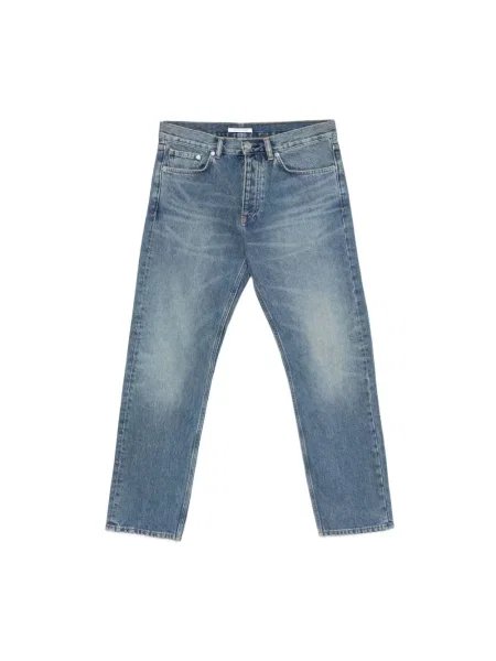 Jeansy straight leg Sunflower niebieskie