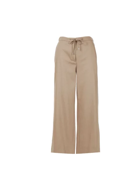 Spodnie Max Mara brązowe
