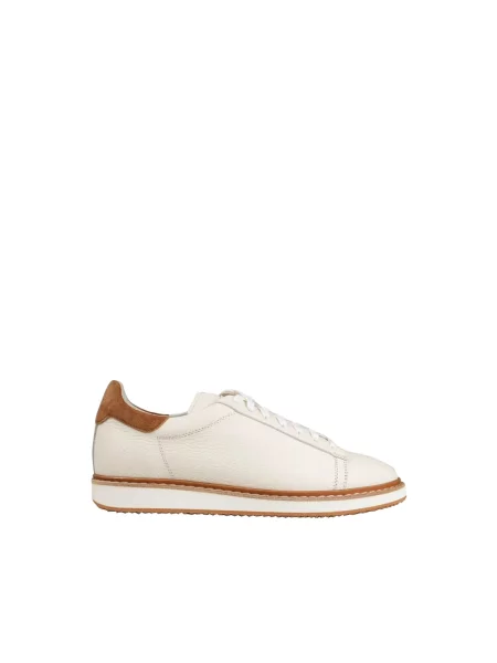 Sneakersy Brunello Cucinelli zamszowe beżowe
