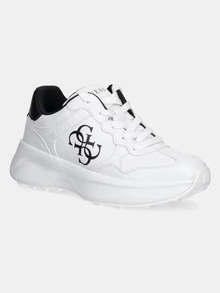 Маратонки Guess LUCKEI бяло FLPLUC черно