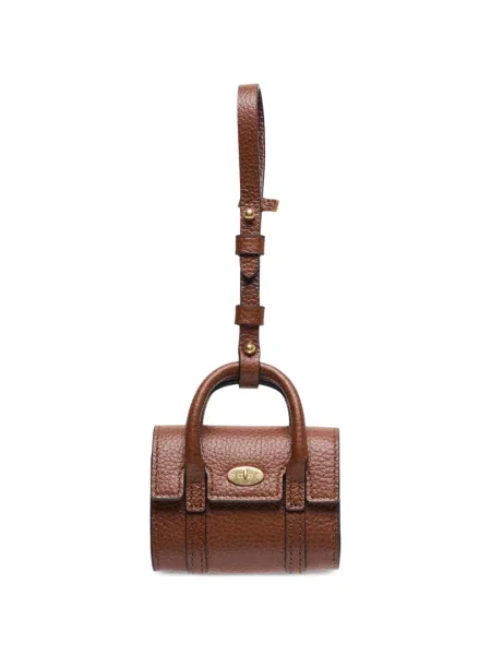Pandantiv Mulberry din piele maro
