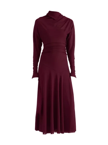 Rochie Proenza Schouler din jerseu roșu