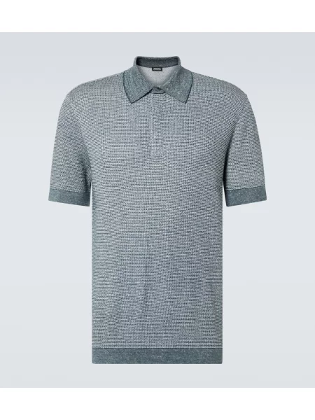Polo Zegna de in albastru