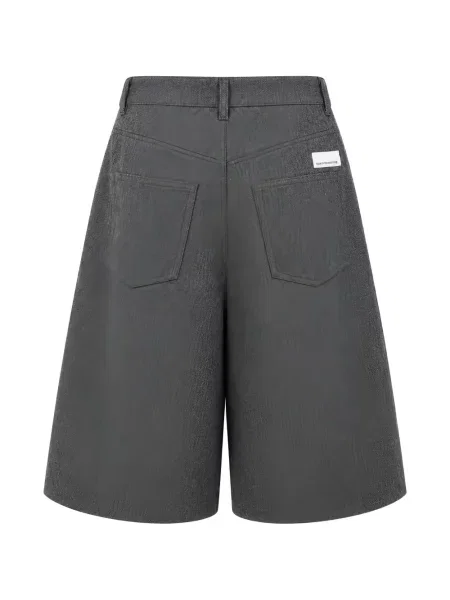 Pantaloni scurți Nine In The Morning cu model herringbone gri