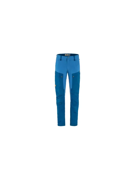 Fjällräven Keb Trousers M Reg Alpine Blue Mężczyźni Spodnie Fjällräven Size: 44 niebieski
