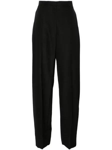 Pantaloni Alexander Wang cu crăpătură negru
