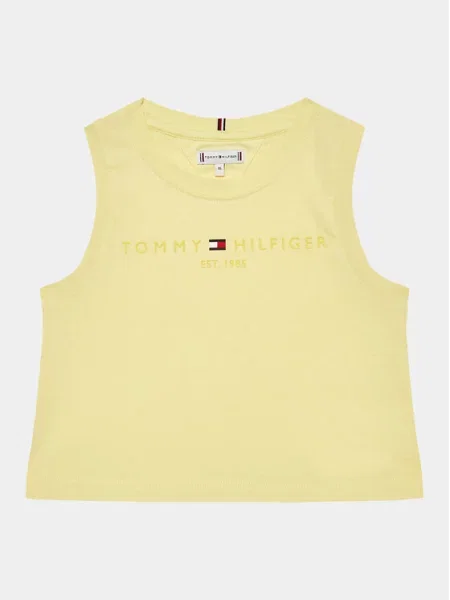 Tricou copii Tommy Hilfiger galben