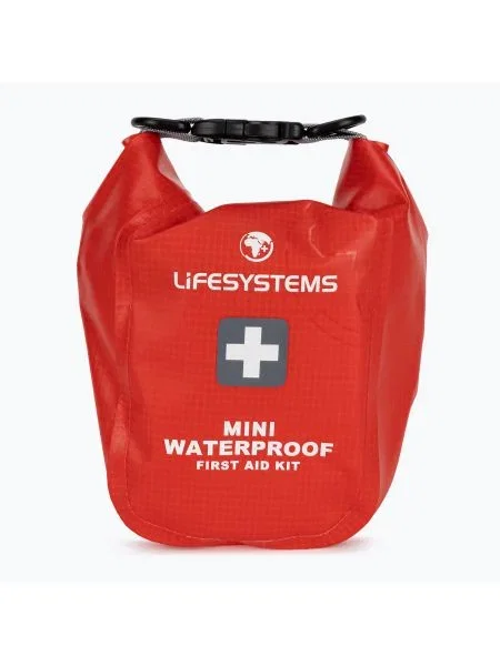 Водоустойчив ръкавици Lifesystems за туризъм червено